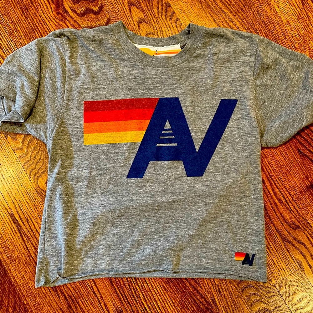 Gray Aviator Nation t shirt. Never worn.